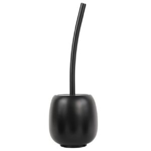 PORTA SCOPINO AFRA NERO OPACO D.13,7 x H39 CM