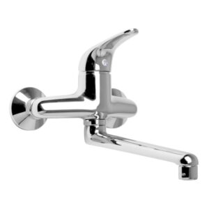MISCELATORE MONOCOMANDO PER LAVELLO BOCA GIREVOLE SERIE TURCHESE