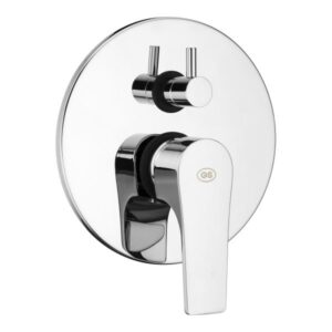 MISCELATORE MONOCOMANDO DA INCASSO PER DOCCIA CON DEVIATORE 3 USCITE SERIE SLIM