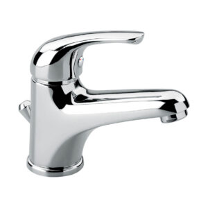 MISCELATORE MONOCOMANDO PER LAVABO CON SCARICO SERIE' NEW MILLENIUM
