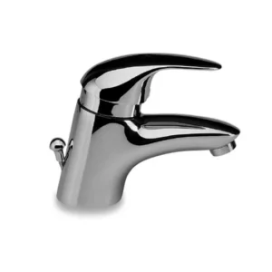 MISCELATORE MONOCOMANDO PER LAVABO ALTO CON SCARICO SERIE NEW MILLENIUM