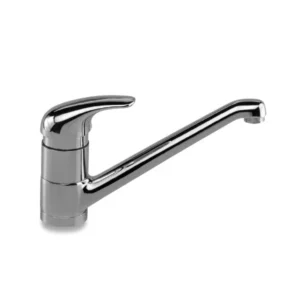 MISCELATORE MONOCOMANDO PER LAVELLO MONOFORO BOCCA FUSA GIREVOLE SERIE MILLENIUM DUE