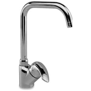 MISCELATORE MONOCOMANDO PER LAVELLO MONOFORO BOCCA QUADRATA GIREVOLE VERSIONE MILLENIUM DUE