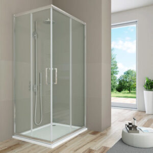 EASY - BOX DOCCIA RETTANGOLARE APERTURA SCORREVOLE